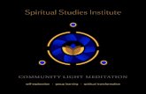 Spiritual Studies Institute...Quietly, we sound the OM, achieving calm and tranquility in the emotional body. Quietly, we sound the OM, achieving mental clarity and focus. ~ P A U