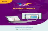Assignments - WordFlyers · PDF file 2020-02-19 · Assignments uic uide 2 Manage Assignments In Current assignments or Past assignments select the purple arrow to expand an assignment