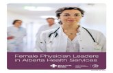 December 20, 2018 - Home | Alberta Health Services · physicians is growing at a faster pace than their male counterparts. The following graph compares the numbers of physicians with