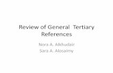 Review of Tertiary References - fac.ksu.edu.safac.ksu.edu.sa/...of_General_Tertiary_References.pdf · (PDR) Physicians’ Desk Reference “NF” ritish National Formulary Source