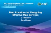 Best Practices for Designing Effective Map ServicesBest Practices for Designing Effective Map Services Author Esri Subject 2013 Esri International User Conference -- Workshop Keywords
