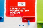 Study on lead in paints in india - Toxics Linktoxicslink.org/docs/Lead in Paints 2 (4).pdf · 1 Environmental investigation for mass lead poisoning among children in industrial area