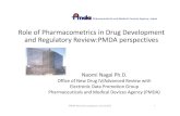 Role of Pharmacometricsin Drug Development and Regulatory … · Role of Pharmacometricsin Drug Development and Regulatory Review:PMDAperspectives ... Guidance to promote global drug