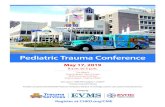 Pediatric Trauma Conference - Eastern Virginia …...Pediatric Trauma Conference May 17, 2019 8 a.m. to 5 p.m. The Westin Virginia Beach Town Center 4535 Commerce Street Virginia Beach,