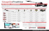 The Profiler has been developed to provide pipeline ... · The Profilers are constructed of high strength carbon fibre and aluminum to withstand the nature of the industry. There