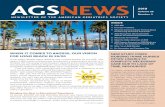 NEWSLETTER OF THE AMERICAN GERIATRICS SOCIETY · School of Nursing used data from 540 nursing homes in California, Florida, New Jersey, and Pennsylvania to examine the relationship