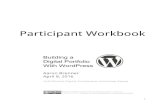 Building a Digital Portfolio with WordPress Page 2d-scholarship.pitt.edu/27758/4... · ★ Embed a SlideShare slide deck Your choice Building a Digital Portfolio with WordPress Page