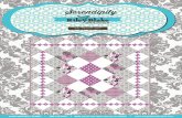 Serendipity - Riley Blake Designs...Quilt Center Assembly. Refer to the quilt photo for Chain Block, Center Block, and Setting Triangle placement. Sew rows together on the diagonal