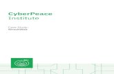 CyberPeace€¦ · Recent years have seen a significant increase in the frequency and impact of sophisticated cyberattacks. Major incidents like the NotPetya, WannaCry, Triton, and