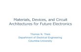 Materials, Devices, and Circuit Architectures for Future ...ieeesisc.org/tutorials/2016_SISC_Tutorial.pdf · (J) Year Chart Title Landauer 1988 kT(300) IBM Intel ITRS 1988 extrapolation