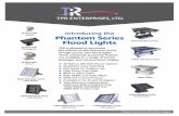 RGB Introducing the Phantom Series Flood Lights · of high power LED flood lights. These extremely powerful fixtures are available in a range of lumen packages and various beam angles.