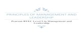 Principles of Management and Leadership · Leadership is change-savvy, visionary, agile, creative, and adaptive. Are The Traits A Manager Possesses? Below are four important traits