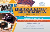 Leadership and Multimedia Conference Program …...2 Leadership and Multimedia Conference Program Focuses 1. Diversity and Global Awareness • Motivated to act in a socially just