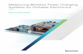 Measuring Wireless Power Charging Systems for Portable Electronics · 2017-08-07 · complicated in a wireless charging system than in a typical charger, ... Measuring Wireless Power