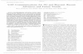 UAV Communications for 5G and Beyond: Recent Advances and … · 2019-01-05 · channel characterization efforts. While in [25], from a channel modeling viewpoint, Khuwaja et al.