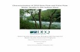Characterization of 2010 Base Flow and Pulse Flow Water ...Maximum Daily Load (TMDL) development (VDEQ 2010) that low flow conditions in the fall represent the most stressed water