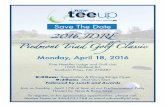 2016 JDRF Piedmont Triad Golf Classic...Save The Date 2016 JDRF Piedmont Triad Golf Classic Monday, April 18, 2016 Pine Needles Lodge and Golf club 1005 Midland Rd. Southern Pines,