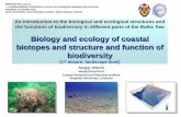 Ecology of marine landscapes and habitats · 2011-03-01 · Biology and ecology of coastal biotopes and structure and function of biodiversity biodiversity (1 st lecture: landscape