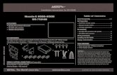 Mazda 6 2006-2008 Table of Contents 99-7524B Kit ...Installation instructions for 99-7524B M ord metra COPIT TA CTONIC COPOATION RE. 9/23/2015 INST99-7524B Table of Contents CAUTION!
