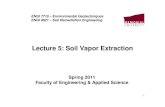 Lecture 5: Soil Vapor Extraction - Memorial University of ...baiyu/ENGI 7718-9621_files/lecture 5.pdf · Lecture 5: Soil Vapor Extraction . 2. Source: Suthersan, 1997 . Schematic