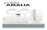 AMALIA - First Choice Warehouse...AMALIA 1200 wall hung vanity with Polilife Stone undermount basin Introducing Amalia, the first design in Polilife Modular Vanity Series, an innovative