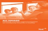 ALL ABOARD - Trades Union Congress · All Aboard: Making worker representation on company boards a reality . by Janet Williamson, Senior Policy Officer, TUC . 3 . Contents . 4 . Executive