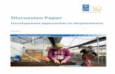 Discusion Paper Development Approaches to Displacement ...reliefweb.int/sites/reliefweb.int/files/resources/Discusion Paper... · investing in development approaches to displacement,