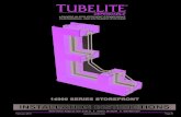 INSTALLATION INSTRUCTIONS - sweets.construction.com · 10. Drainage gutters and weep holes must be kept clean at all times. Tubelite will not accept responsibility for improper drainage