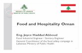 Food and Hospitality Oman · 2018-05-31 · ultrasound technology systems b-Environmental Monitoring and Sanitation-ATP bioluminescence-Rapid test kits that detect generic E. coli