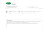 Readiness and Preparatory Support Programme: progress report · Readiness and Preparatory Support Programme: progress report GCF/B.18/07 14 September 2017 Meeting of the Board ...
