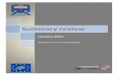 Indicators of progress - Improve Life Projectimprove-life.eu/wp-content/uploads/2015/01/Summary-review_-January-2016.pdfJanuary 2016 - Summary review IMPROVE LIFE13 ENV/ES/000263 5