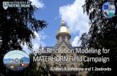 High Resolution Modeling for MATERHORN Field …dynamics/materhorn/PDF/Z_Silver_R_Dimitrova...High Resolution Modeling for MATERHORN Field Campaign Z. Silver, R. Dimitrova and T. Zsedrovits
