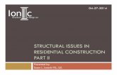 Structural Issues in Residential Construction-Part2 · Lateral Soil Load Chart Wisconsin Residential Code Items C and D in the footnotes are unclear. In my experience, ALL masonry