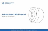 Voltson Smart Wi-Fi Outletk8... · 2017-08-30 · 1 x Voltson Smart Wi-Fi Outlet 1 x Quick Start Guide Table of Contents Safety Information 3 Function Diagram 4 iOS Set-Up ... Tap