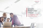 Oracle Financials Cloud · Accounting Process Reports: It starts with the Create Accounting process that records financial transactions. When this process is completed, the corresponding