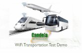 WiFi Transportation Test Demo - Candela Technologies · 2019-07-08 · Radio4: Co-channel STAs Eth1: Bridge to Video Server Eth0: Management LANForge-3 ( Depot AP2) Radio1: Depot