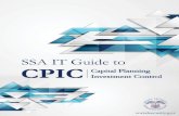 SSA IT Guide to CPIC V5 DRAFT...SSA IT Guide to CPIC | 9/2 4 /2019 1 INTRODUCTION 1.1 PURPOSE The Social Security Administration’s (SSA’s) Guide to Information Technology Capital