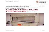 LABORATORY FUME CUPBOARDS - University of Reading · contribute to a more comfortable working environment. E&F must arrange for statutory inspections and tests of ducted fume cupboards,