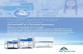 Ductless versus Ducted Venting Options · 2010-01-01 · Ductless versus Ducted Venting Options: The benefits of a ductless laboratory Efficiency, sustainability, and versatility: