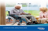 Action®1 R - Invacare · Dynamic anti-tippers provide extra safety on slopes or when backrest is reclined. The Action1 R is an entry level wheelchair that doesn’t compromise on