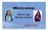 Webinar-Warm Up Winter Sales.ppt - Transfer Express Blog · • Tips for decorating best selling hoodies, zipper hoods and jackets • Take a look at some less common but easy heat
