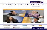 SEptEMbEr 2012 CEMS CarEEr ForuM · 4 CEMS CarEEr ForuM NEWSLEttEr Curriculum Vitae – Your ticket to an Interview Christoph Fellinger talent relationship Management/recruiting as