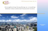 Strengthening Hong Kong as a Leading CentreREV... · Strengthening Hong Kong as a Leading ... Section 1 ‐ The importance and competitive position of Hong Kong’s financial services