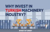 WHY INVEST IN TURKISH MACHINERY INDUSTRY? · Opportunities in Turkish Machinery Industry Success Stories. EXECUTIVE SUMMARY 2 ... robustly growing over the past decade with approx.
