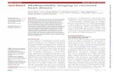 Multimodality imaging in carcinoid heart disease · The use of multimodality imaging techniques including echocardiography, cardiac MRI, cardiovascular CT and positron emission tomography