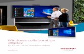 Windows collaboration display - Logitel · engagement and interactivity. • Builds confidence – users feel more confident and willing ... Windows collaboration display will show