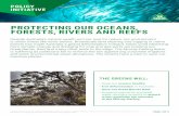 Protecting our Oceans, Forests, Rivers and Reefs – …...PAGE 1 OF 3 POLICY INITIATIVE PROTECTING OUR OCEANS, FORESTS, RIVERS AND REEFS Despite Australia’s natural wealth and our