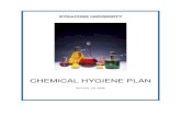 CHEMICAL HYGIENE PLAN - Syracuse University · 2017-02-27 · Prudent Practices for Handling Hazardous Chemicals in Laboratories; Safe Handling of Chemical Carcinogens, Mutagens,