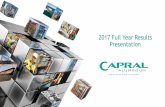 2017 Full Year Results Presentation - capral.com.au · 0 5 10 15 20 25 30 35 40 1H13 2H13 1H14 2H14 1H15 2H15 1H16 2H16 1H17 2H17 Volume Breakdown 2017 saw normal seasonality with