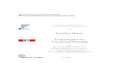 Leading House Technologies for Vocational Trainingdocuments.epfl.ch/groups/d/du/dualt/www/documents/LeadingHous… · Leading House Technologies for Vocational Training by Prof. P.